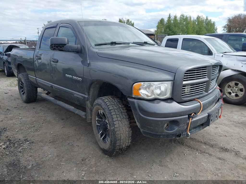 2004 DODGE RAM 2500 3D7KU28D74G156978