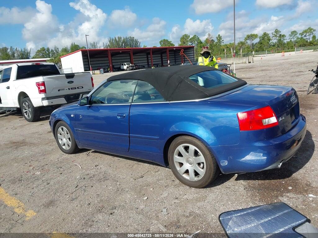 WAUAT48H54K009331 2004 AUDI A4 photo no. 3
