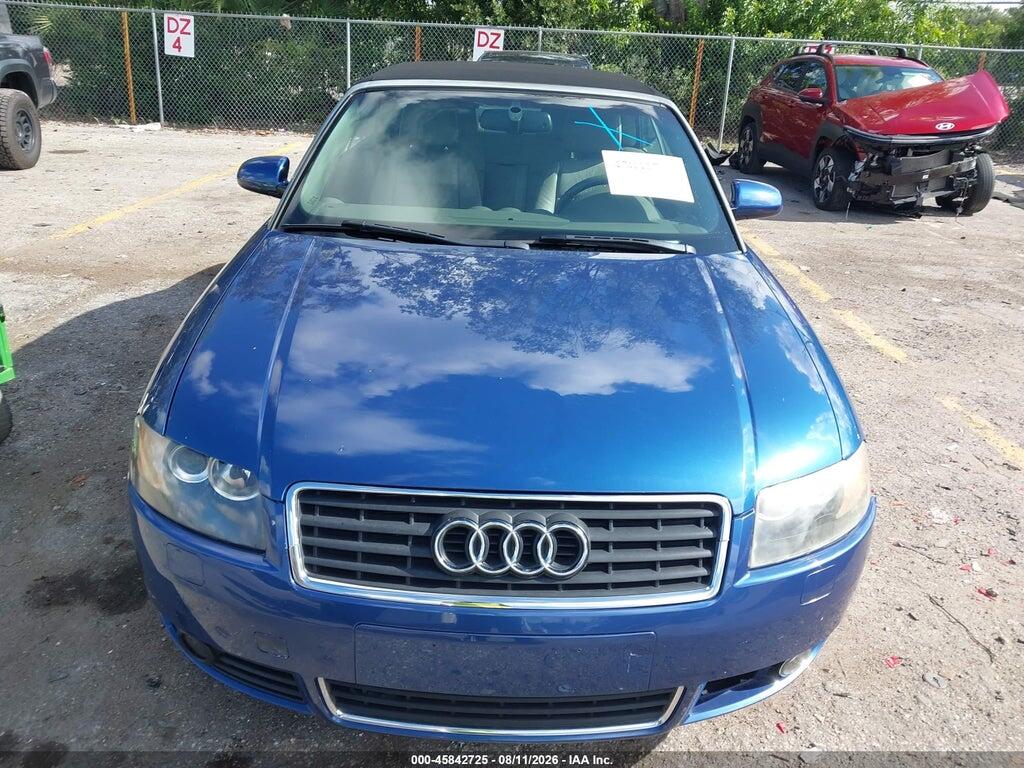 WAUAT48H54K009331 2004 AUDI A4 photo no. 6