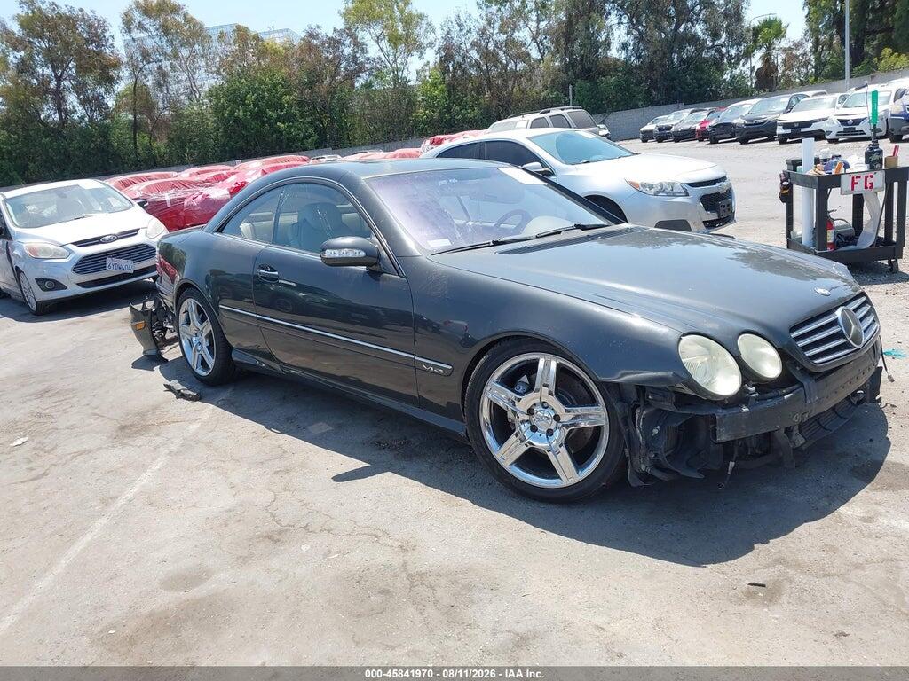 2004 MERCEDES-BENZ CL 600 WDBPJ76J34A040043