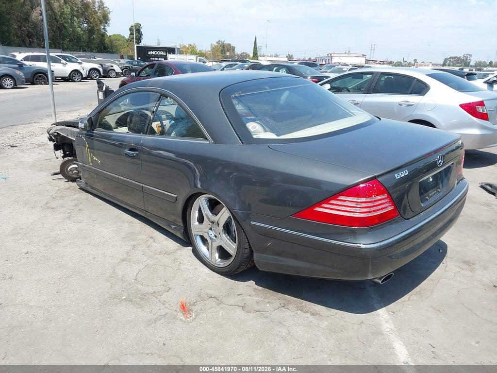 WDBPJ76J34A040043 2004 MERCEDES-BENZ CL 600 photo no. 3