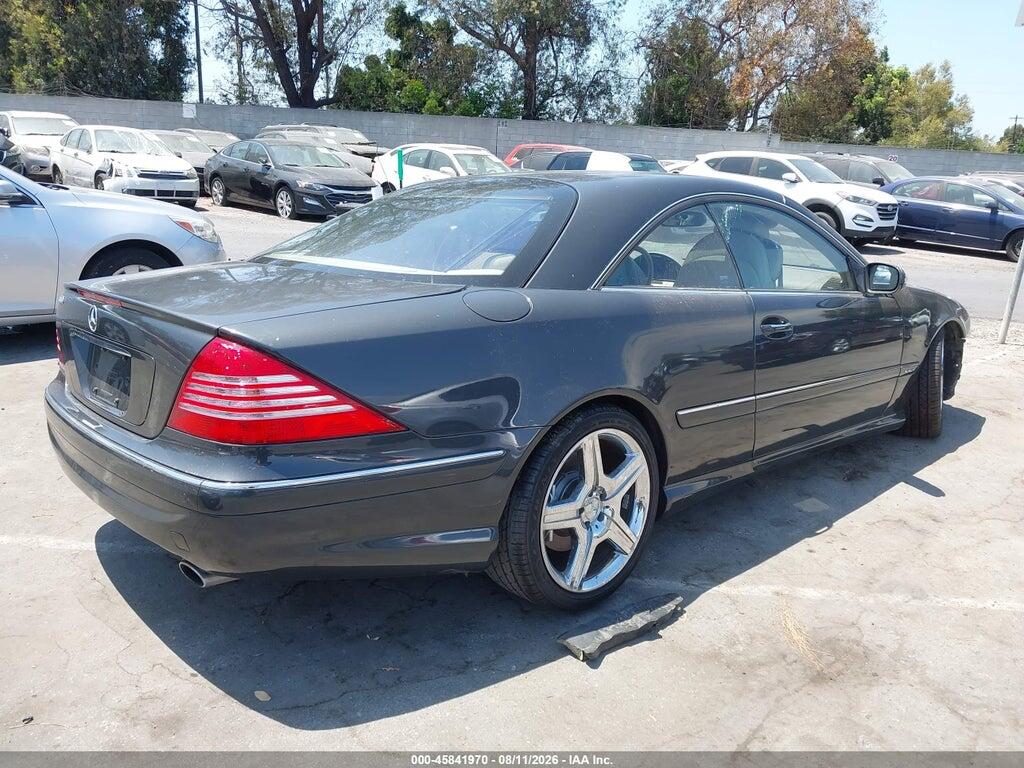 WDBPJ76J34A040043 2004 MERCEDES-BENZ CL 600 photo no. 4