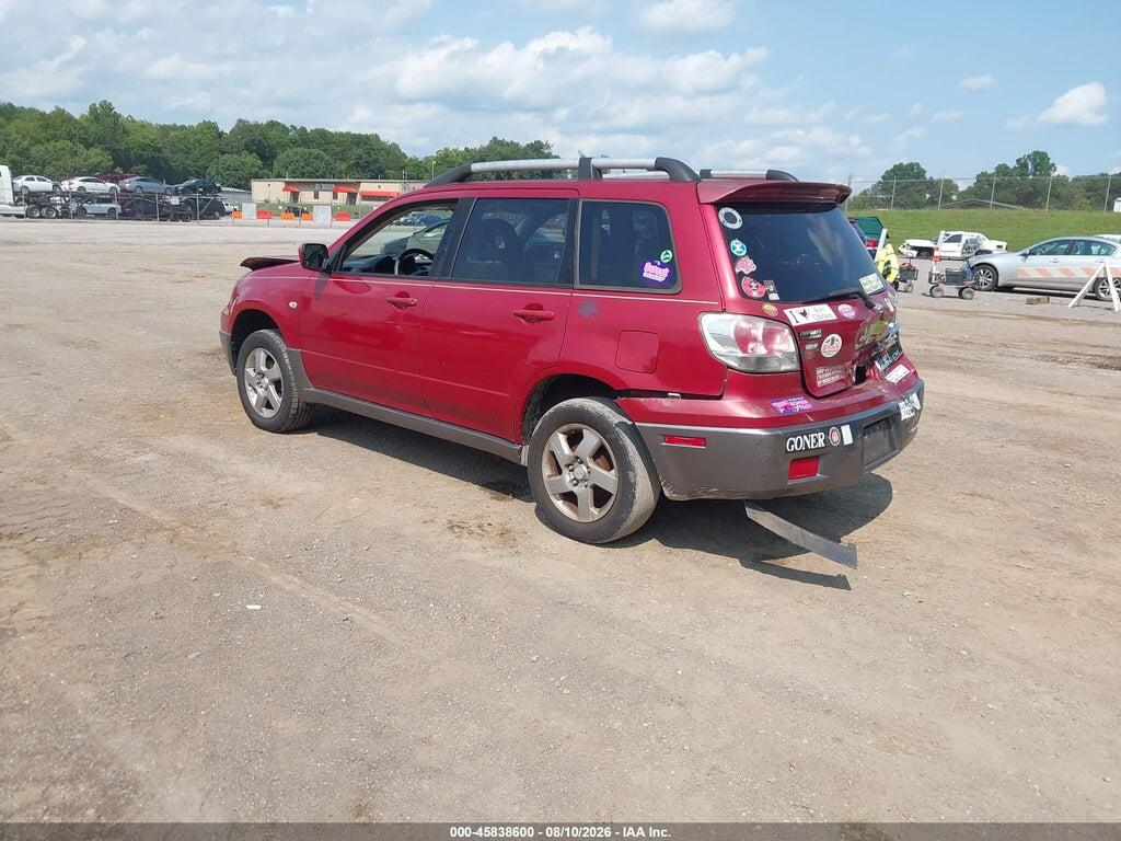JA4LX41F14U053270 2004 MITSUBISHI OUTLANDER photo no. 3