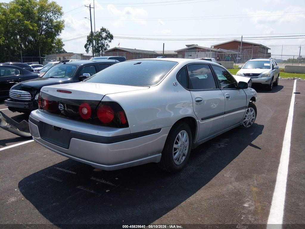 2G1WF52E849261816 2004 CHEVROLET IMPALA photo no. 4