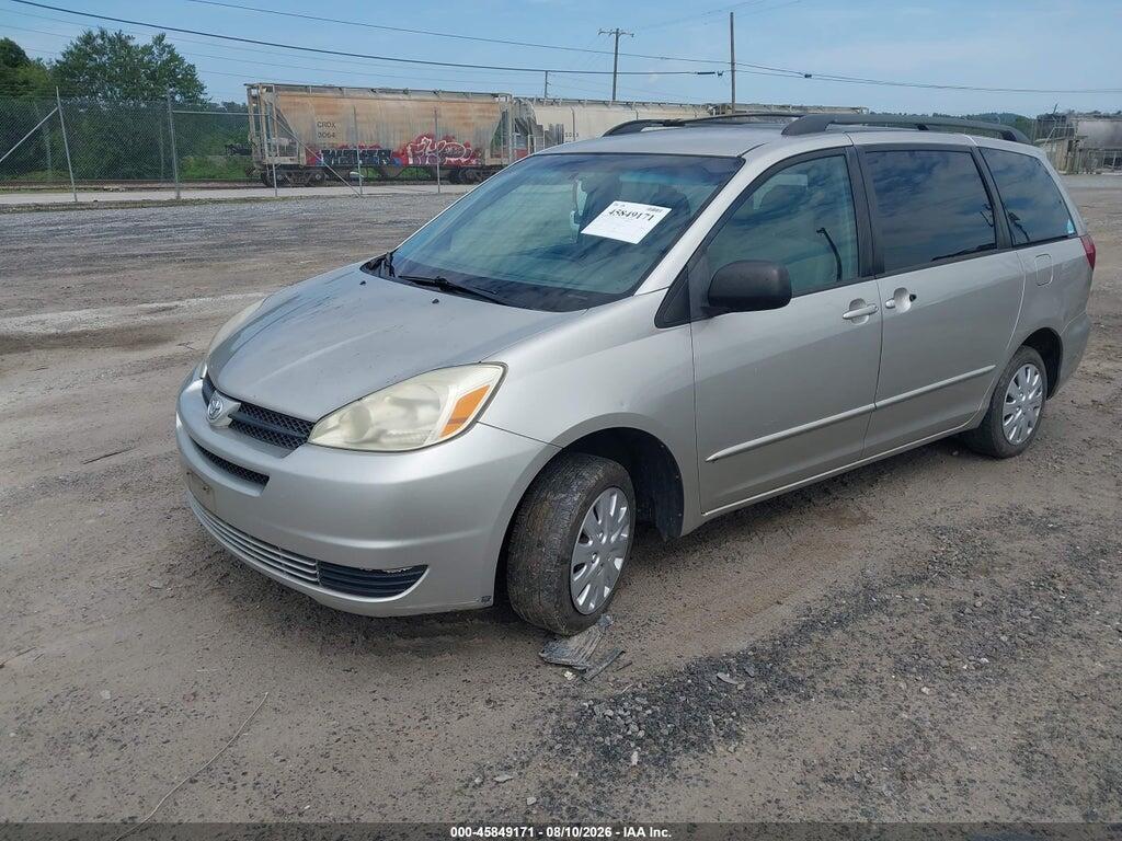 5TDZA23C15S233704 2005 TOYOTA SIENNA photo no. 2