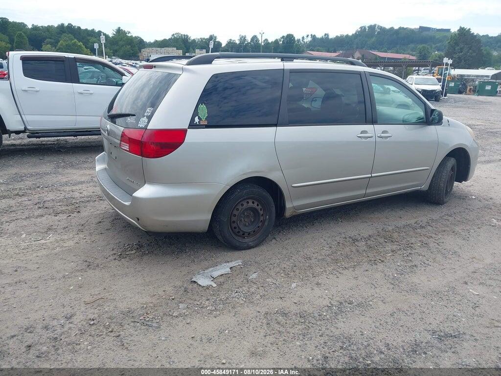 5TDZA23C15S233704 2005 TOYOTA SIENNA photo no. 4