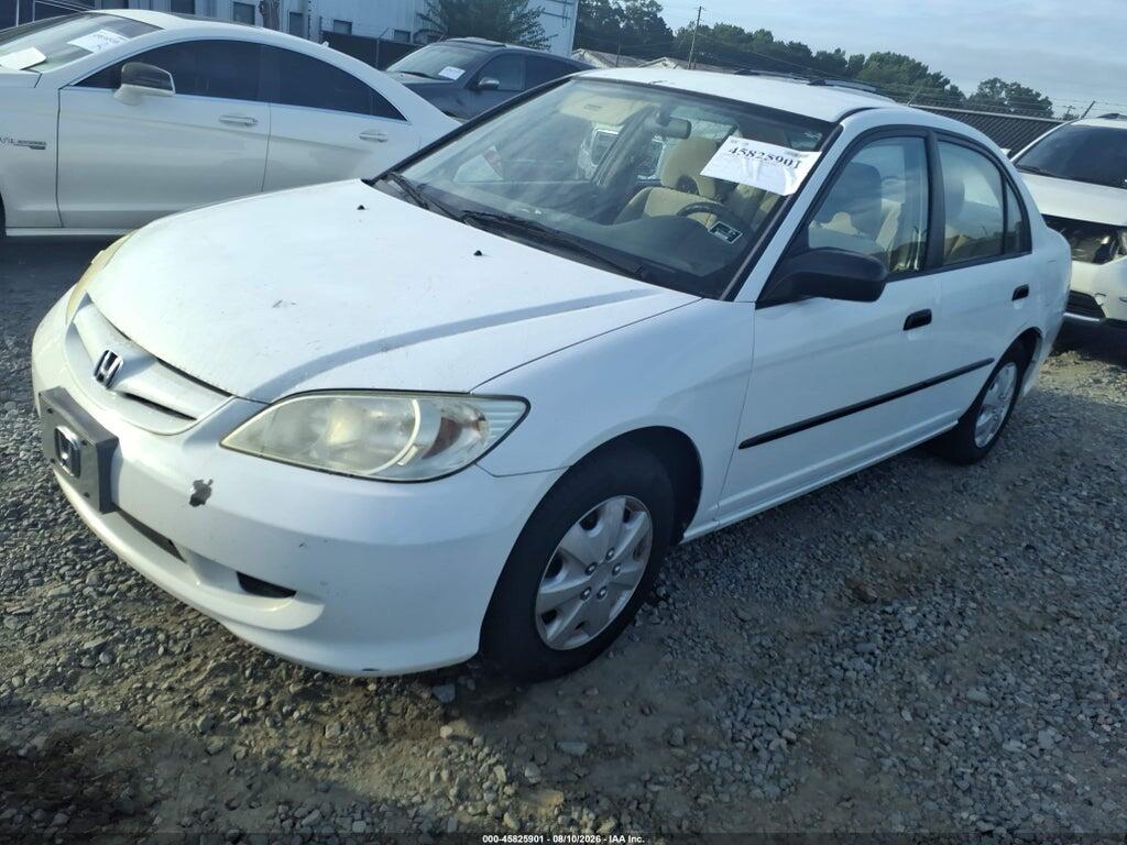 2HGES16385H503626 2005 HONDA CIVIC photo no. 2