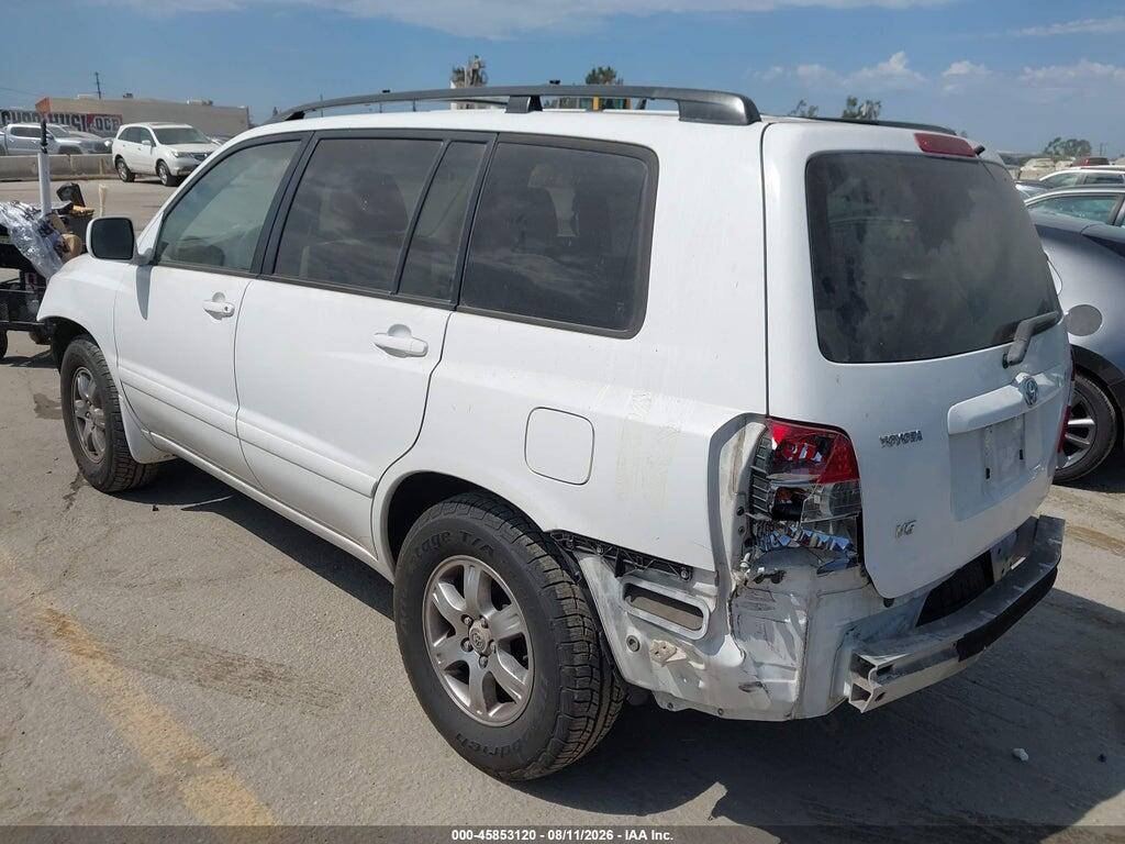 JTEGP21A650074040 2005 TOYOTA HIGHLANDER photo no. 3