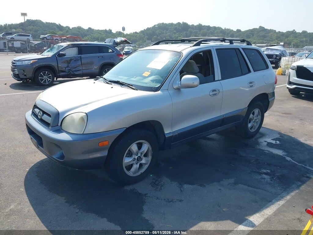 KM8SC13E65U012632 2005 HYUNDAI SANTA FE photo no. 2