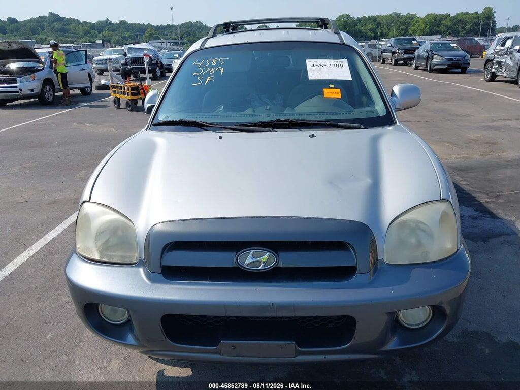 KM8SC13E65U012632 2005 HYUNDAI SANTA FE photo no. 6