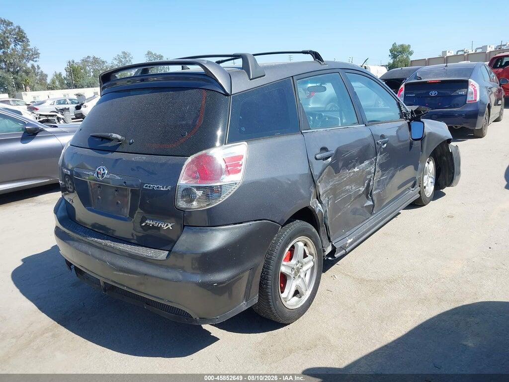 2T1KR32E85C480536 2005 TOYOTA MATRIX photo no. 4