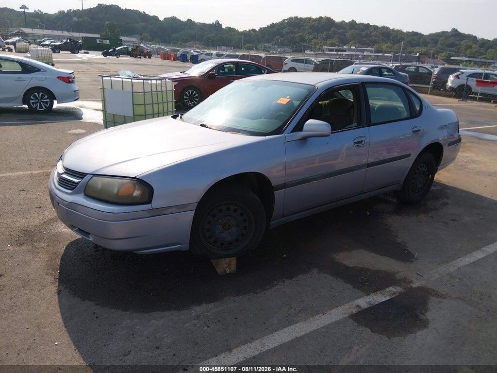 2G1WF52E359388183 2005 CHEVROLET IMPALA photo no. 2
