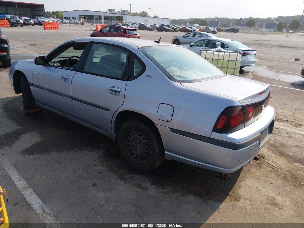 2G1WF52E359388183 2005 CHEVROLET IMPALA photo no. 3