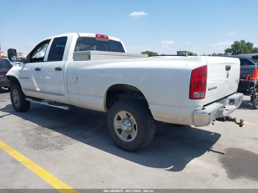 3D7KS28C95G708589 2005 DODGE RAM 2500 photo no. 3