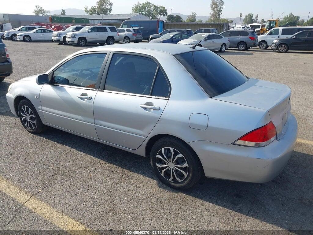 JA3AJ26E75U020809 2005 MITSUBISHI LANCER photo no. 3
