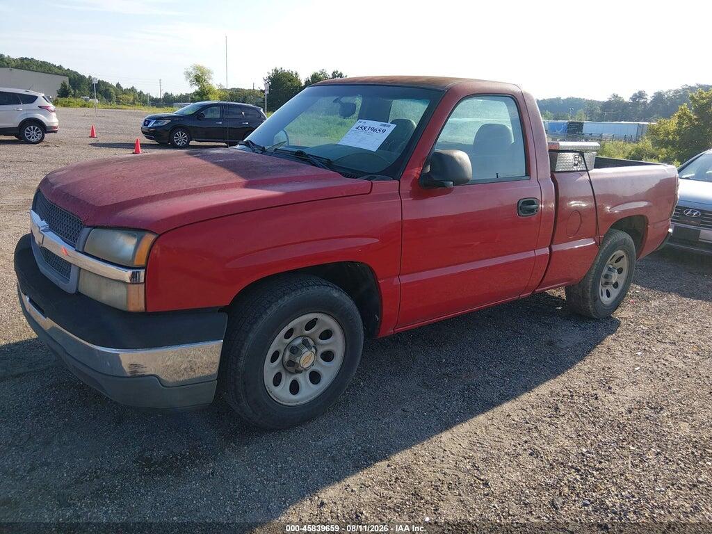 1GCEC14X85Z100313 2005 CHEVROLET SILVERADO 1500 photo no. 2