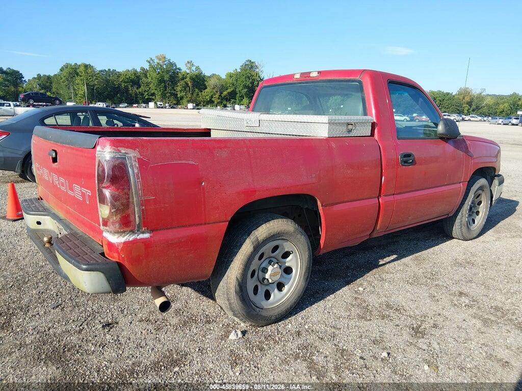 1GCEC14X85Z100313 2005 CHEVROLET SILVERADO 1500 photo no. 4