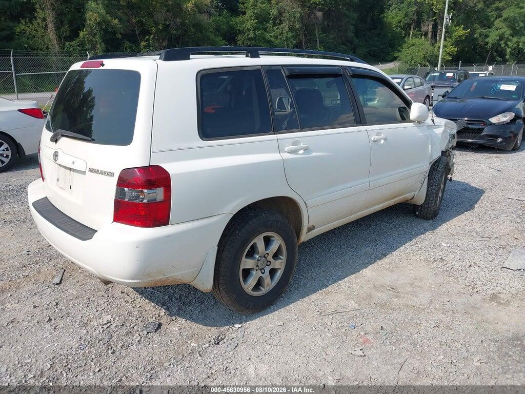 JTEEP21A450081673 2005 TOYOTA HIGHLANDER photo no. 4
