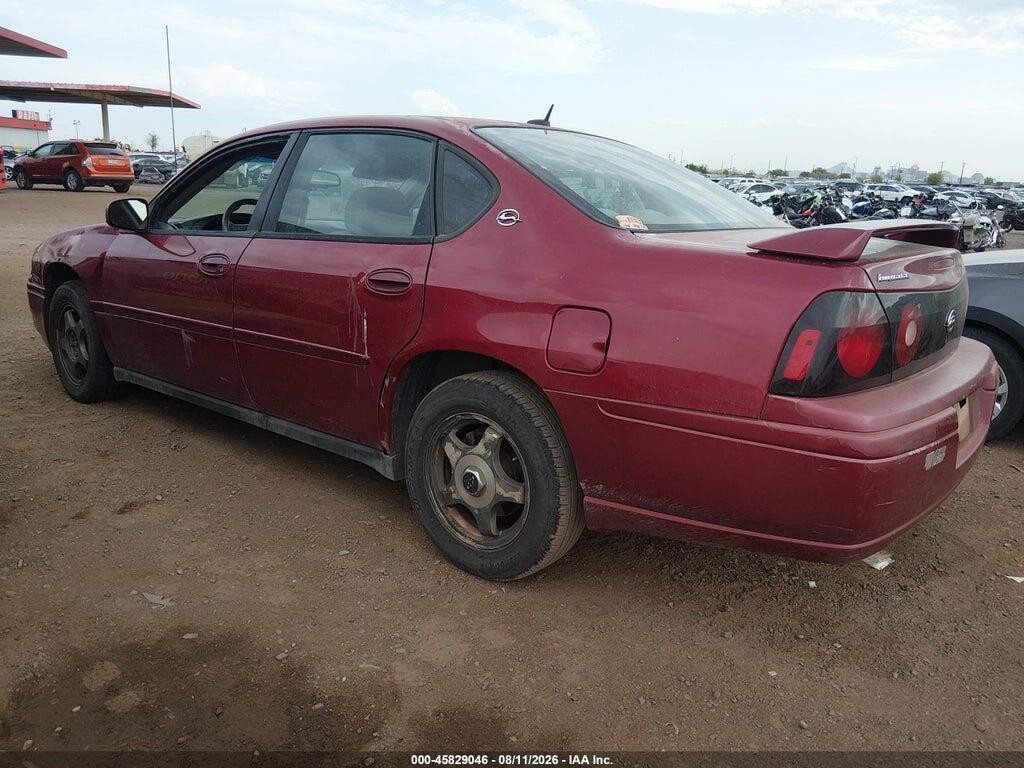 2G1WF52E759199293 2005 CHEVROLET IMPALA photo no. 3