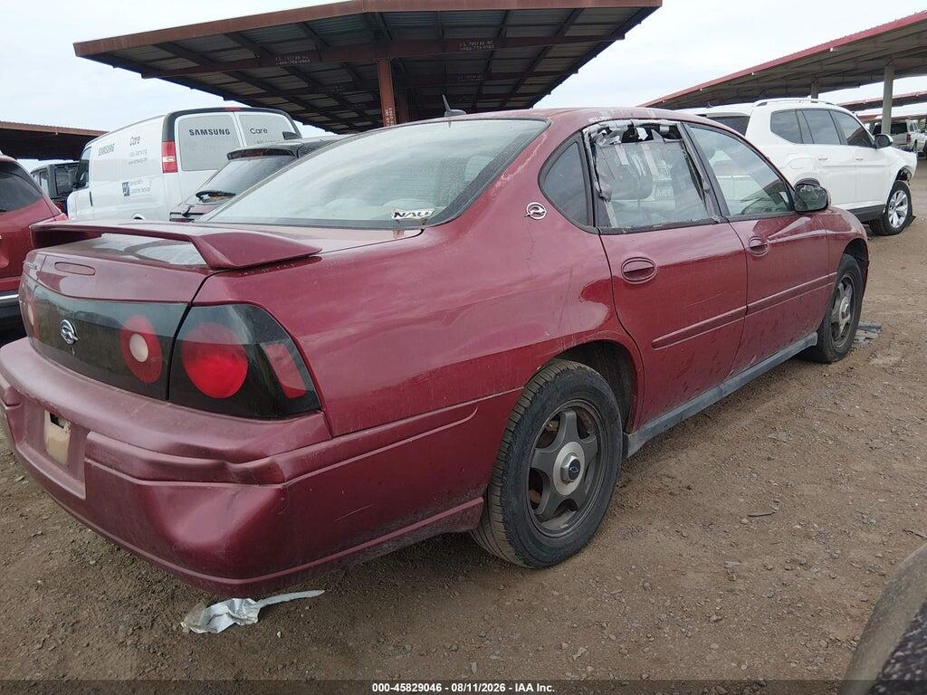 2G1WF52E759199293 2005 CHEVROLET IMPALA photo no. 4