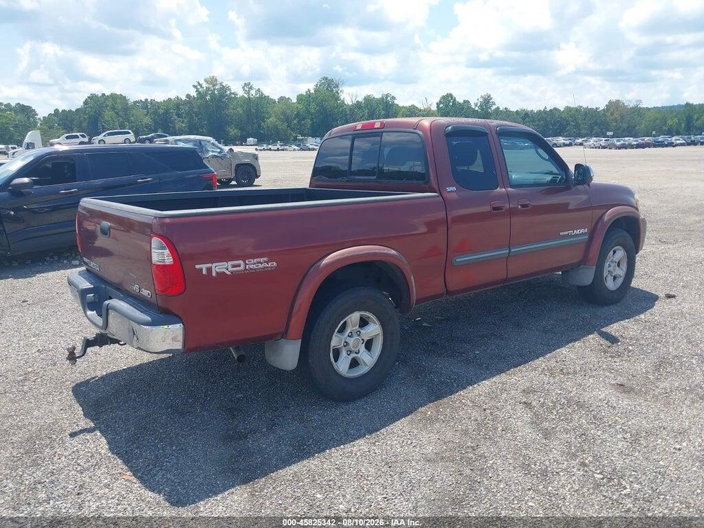 5TBBT44135S456873 2005 TOYOTA TUNDRA photo no. 4