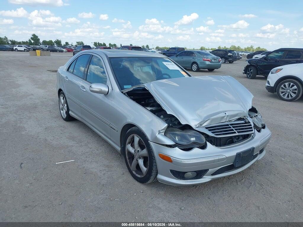 2005 MERCEDES-BENZ C 230 WDBRF40J05F670480