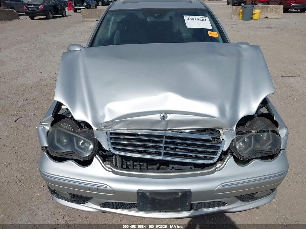 WDBRF40J05F670480 2005 MERCEDES-BENZ C 230 photo no. 6
