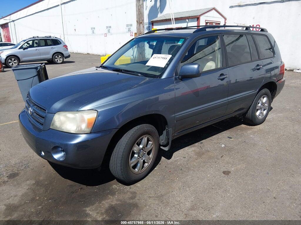 JTEDP21A550068751 2005 TOYOTA HIGHLANDER photo no. 2