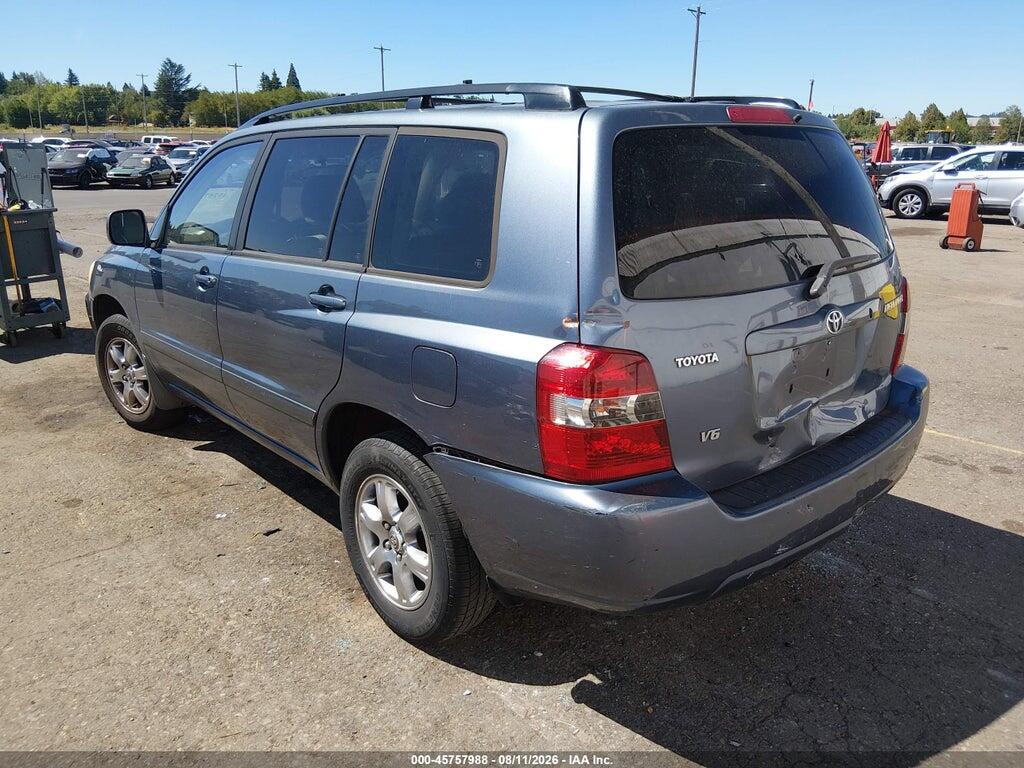 JTEDP21A550068751 2005 TOYOTA HIGHLANDER photo no. 3