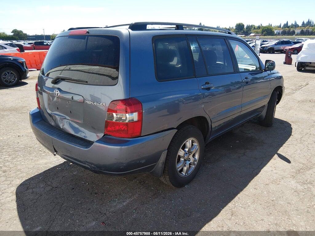 JTEDP21A550068751 2005 TOYOTA HIGHLANDER photo no. 4