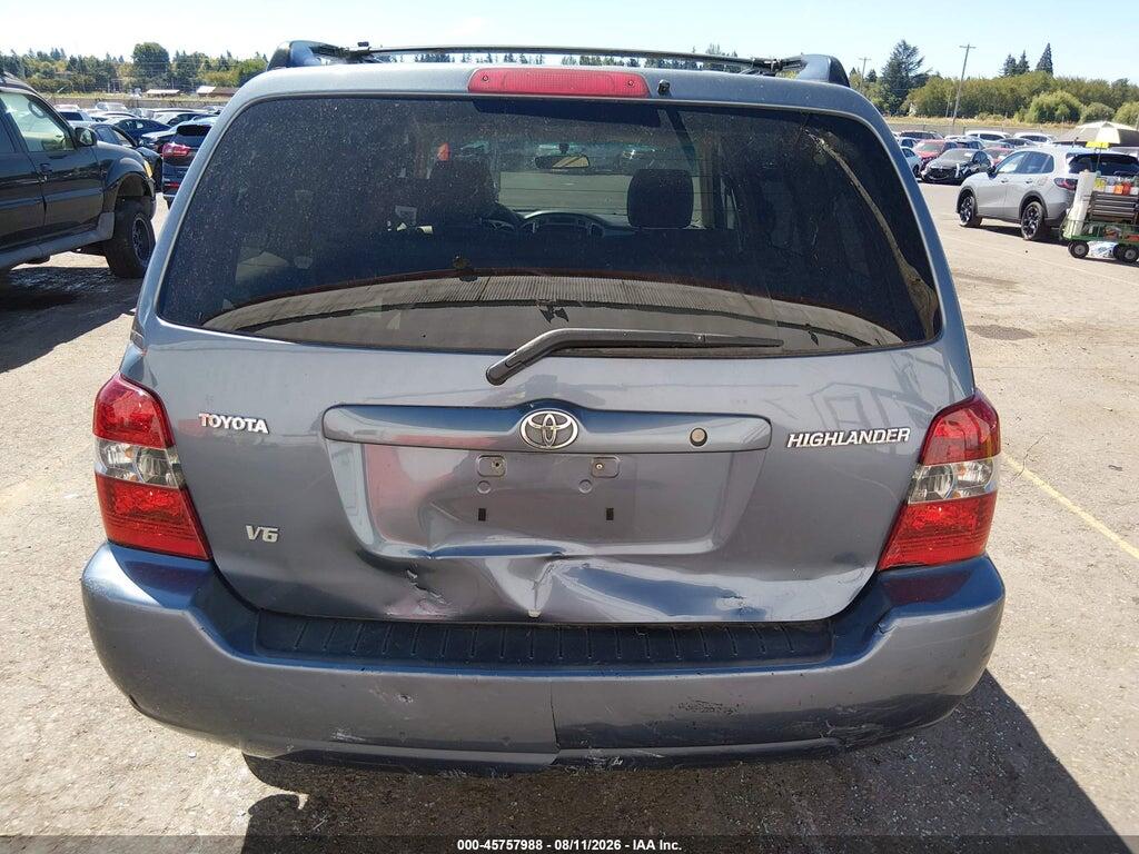 JTEDP21A550068751 2005 TOYOTA HIGHLANDER photo no. 6