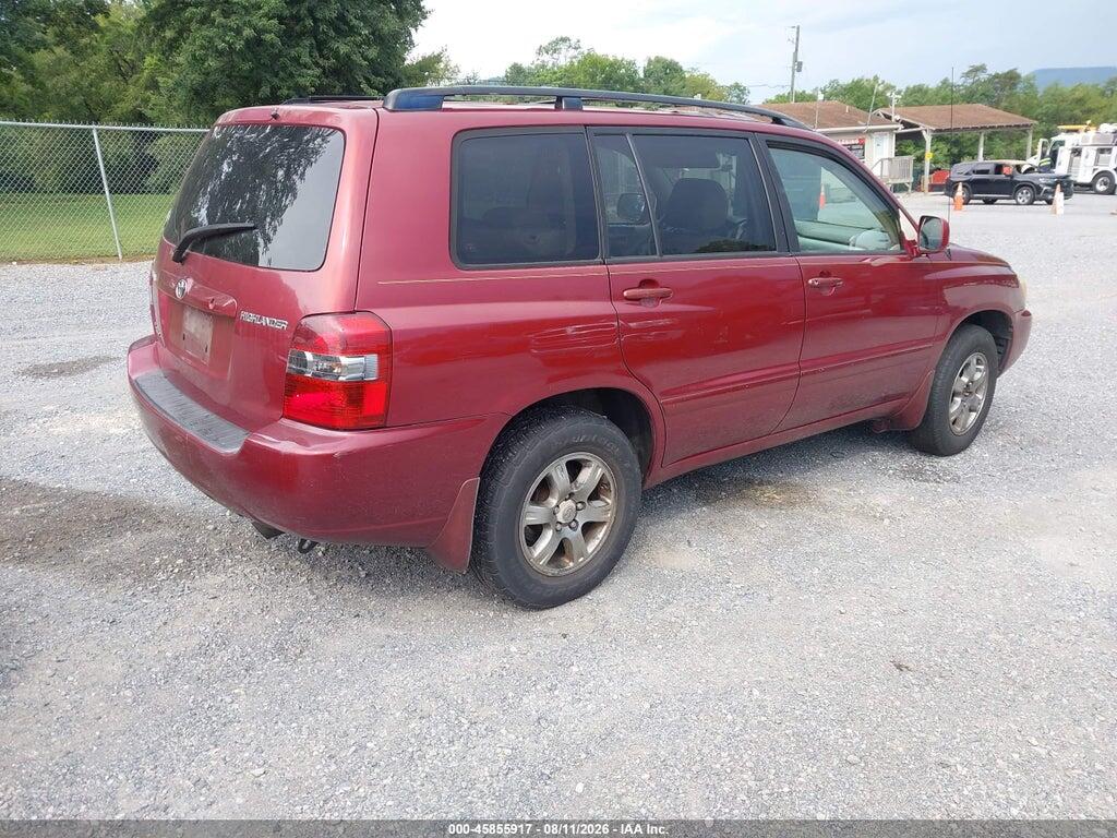 JTEEP21A360178347 2006 TOYOTA HIGHLANDER photo no. 4