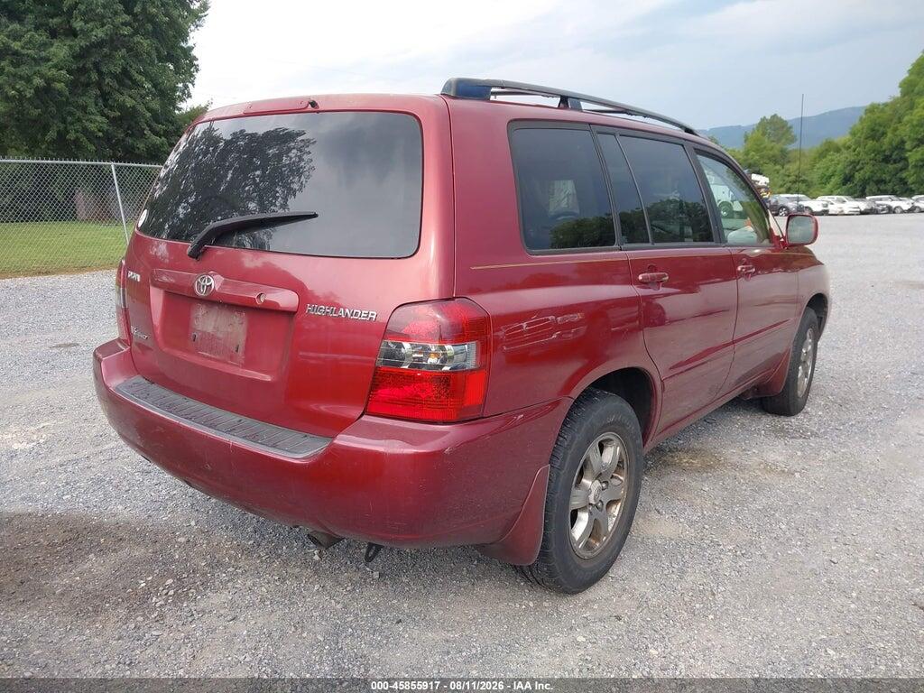 JTEEP21A360178347 2006 TOYOTA HIGHLANDER photo no. 6