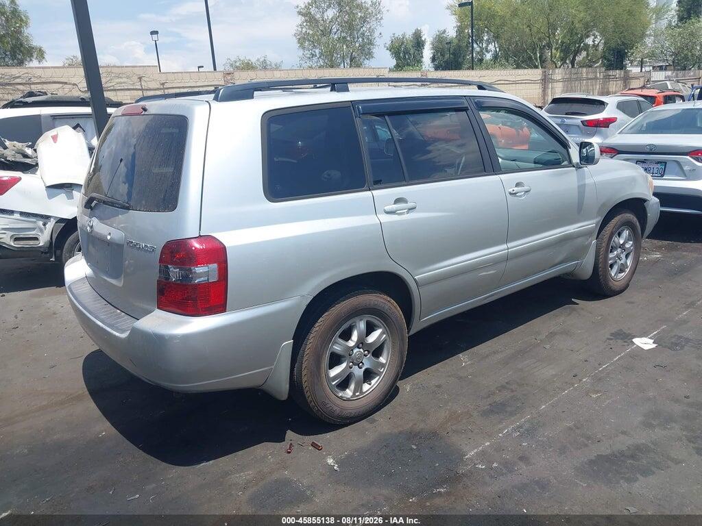 JTEDP21A760125775 2006 TOYOTA HIGHLANDER photo no. 4