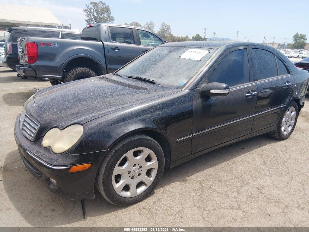 WDBRF54H96A833672 2006 MERCEDES-BENZ C 280 photo no. 2
