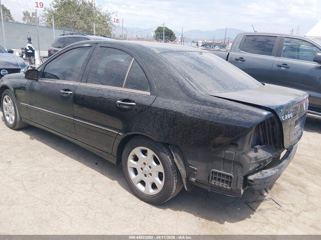 WDBRF54H96A833672 2006 MERCEDES-BENZ C 280 photo no. 3