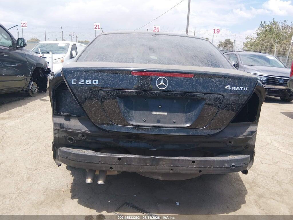WDBRF54H96A833672 2006 MERCEDES-BENZ C 280 photo no. 6