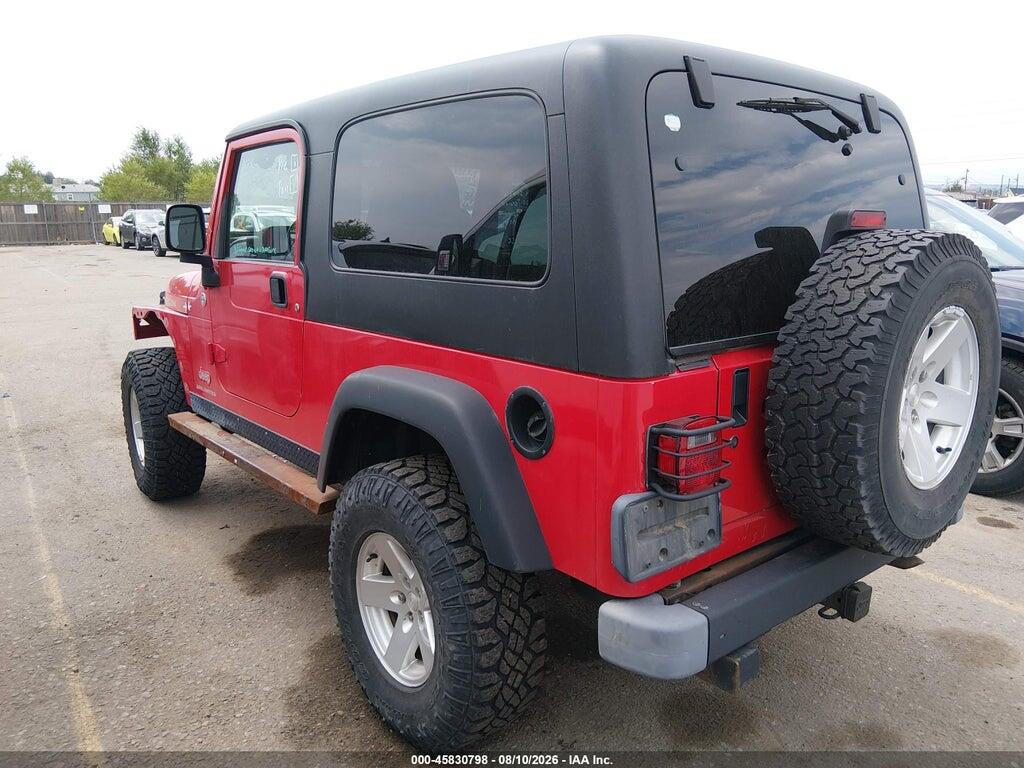 1J4FA64S46P730106 2006 JEEP WRANGLER photo no. 3