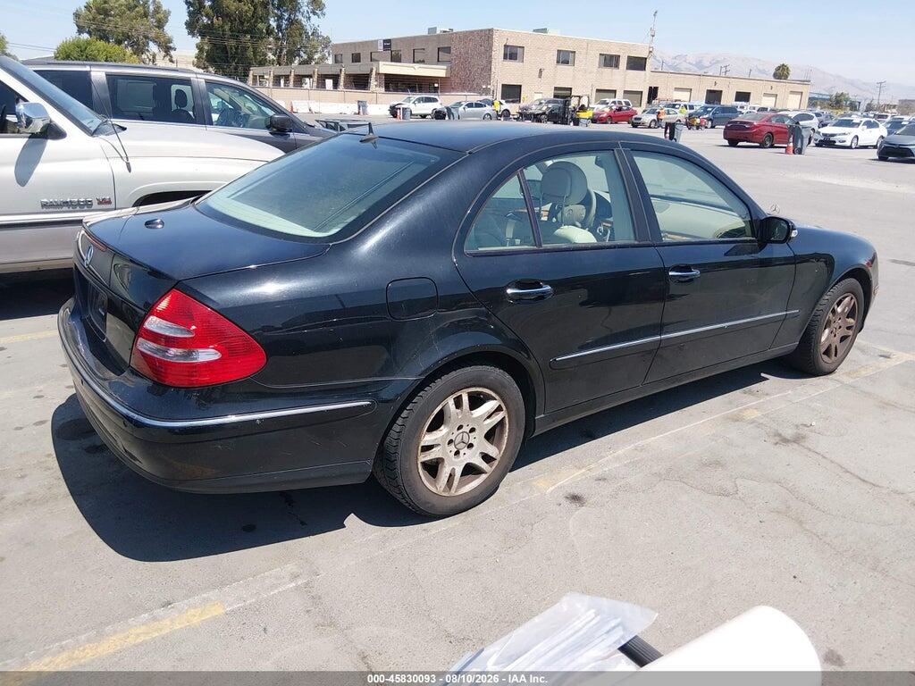 WDBUF56J66A808027 2006 MERCEDES-BENZ E 350 photo no. 4