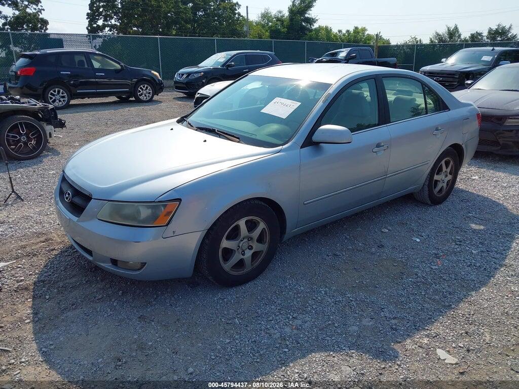 5NPEU46F26H092530 2006 HYUNDAI SONATA photo no. 2