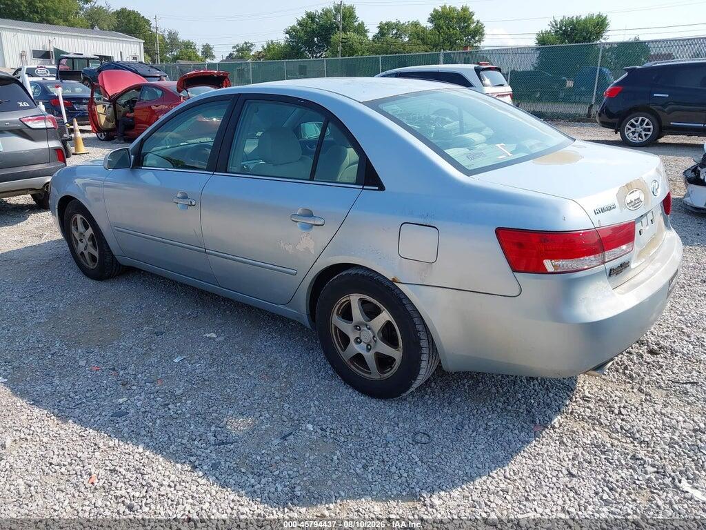5NPEU46F26H092530 2006 HYUNDAI SONATA photo no. 3