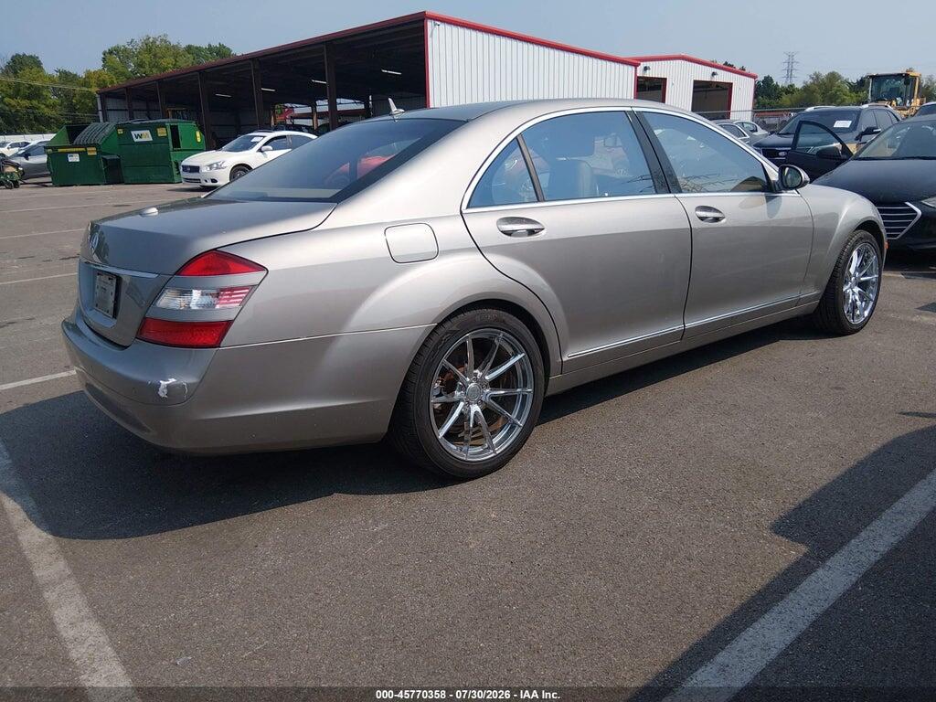 WDDNG71X27A072446 2007 MERCEDES-BENZ S 550 photo no. 4