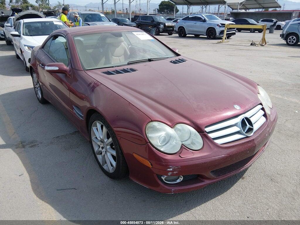 2007 MERCEDES-BENZ SL 550 WDBSK71F47F129542