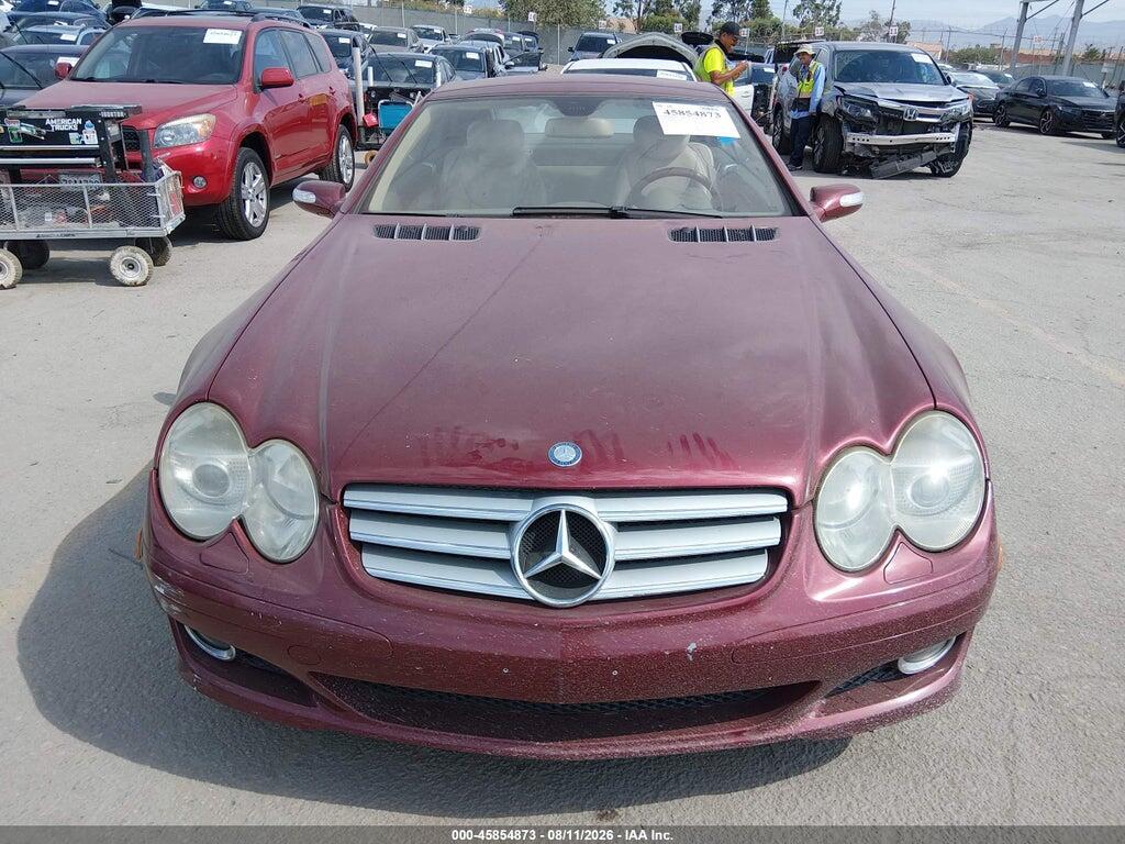 WDBSK71F47F129542 2007 MERCEDES-BENZ SL 550 photo no. 12
