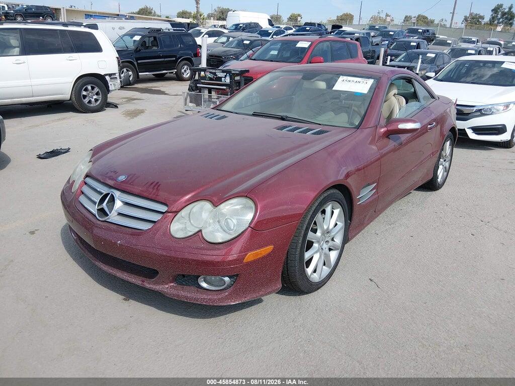 WDBSK71F47F129542 2007 MERCEDES-BENZ SL 550 photo no. 2
