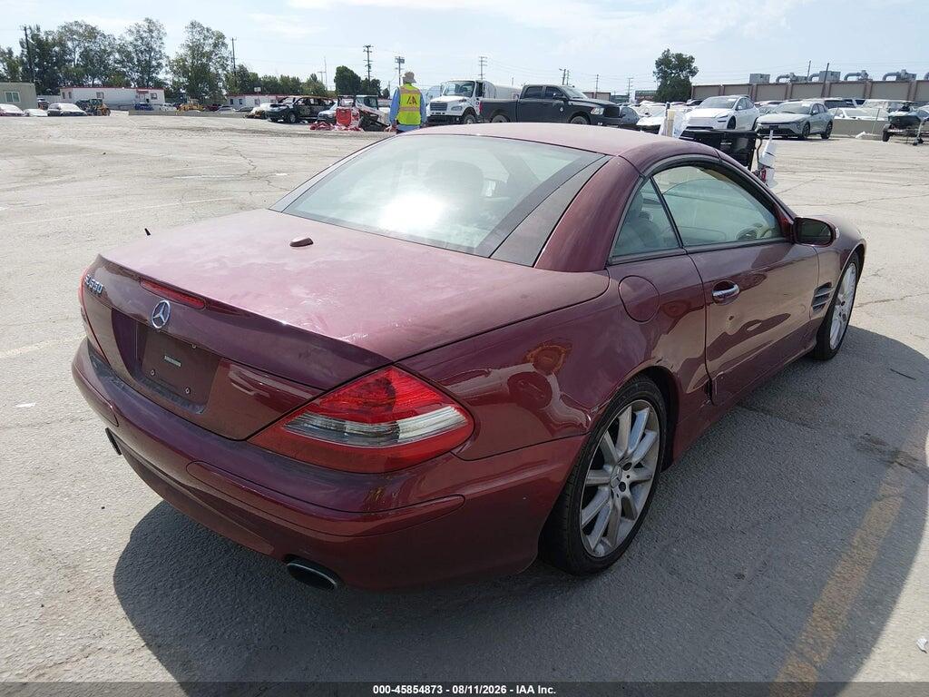 WDBSK71F47F129542 2007 MERCEDES-BENZ SL 550 photo no. 4