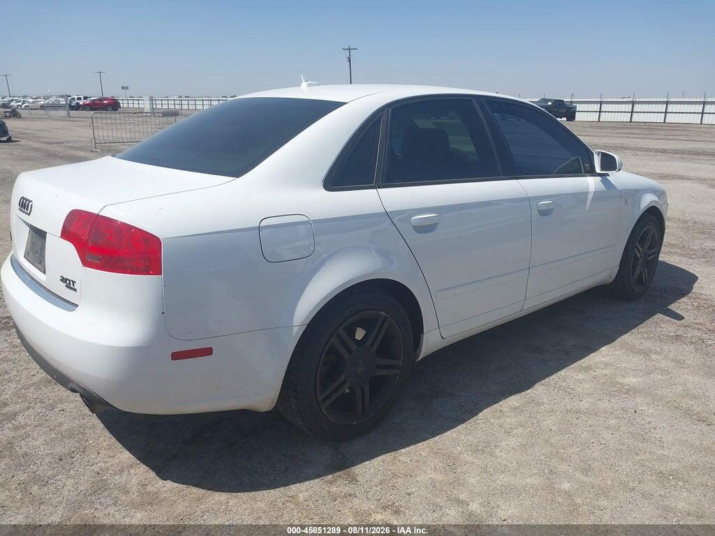 WAUDF78E17A103907 2007 AUDI A4 photo no. 4