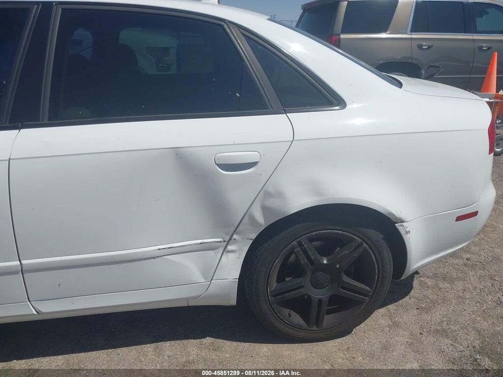 WAUDF78E17A103907 2007 AUDI A4 photo no. 6