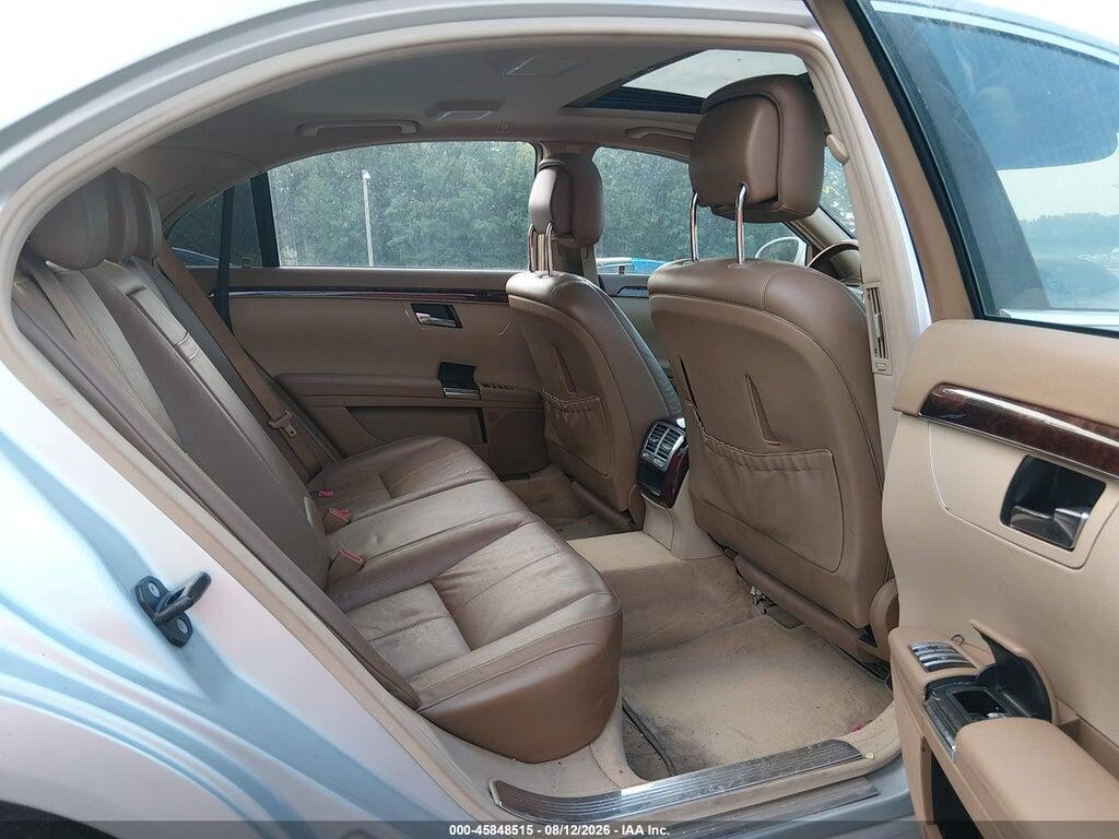 WDDNG86X37A147105 2007 MERCEDES-BENZ S 550 photo no. 8