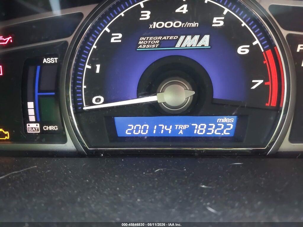 JHMFA36227S028610 2007 HONDA CIVIC HYBRID photo no. 7